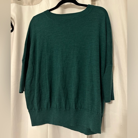 Anthropologie Sweaters - Anthropologie Green Wool Sweater